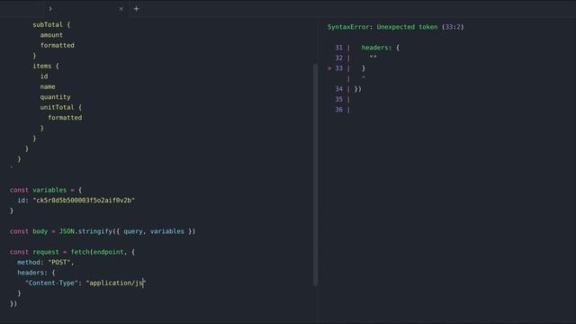 GraphQL over fetch API смотреть онлайн