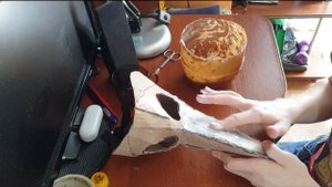 КАК СДЕЛАТЬ МАСКУ ЧУМНОГО ДОКТОРА (ЧАСТЬ 2) УКРЕПЛЕНИЕ + ЛИНЗЫ.