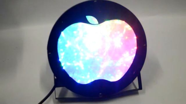 Пример работы 3D-светильника Apple смотреть онлайн