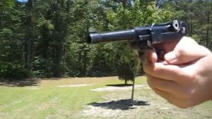 Luger P08 Marine СХП Пистолет Люгер Моряк охолощенный