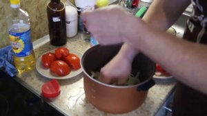 Печень с овощами в мультиварке