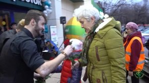 Открытие супермаркета «Перекресток» в Москве (ул. Паперника, д. 9)