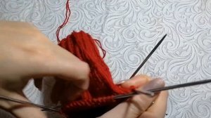 Носки спицами.//Новогодние носки .Попетельный подробный мастер класс.Свяжут даже начинающие.