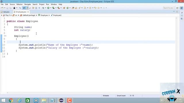 Java Course in Tamil(Beginners)|Constructor in Java|CodebinX|Tamil