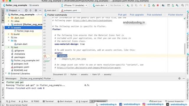 Flutter SVG Image, String File Implementation | Source in description | flutter coding