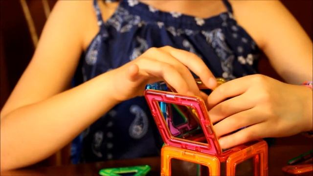Открываем новый магнитный конструктор Magformers Rainbow 30-Piece Magnetic. Развивающая игрушка! смотреть онлайн