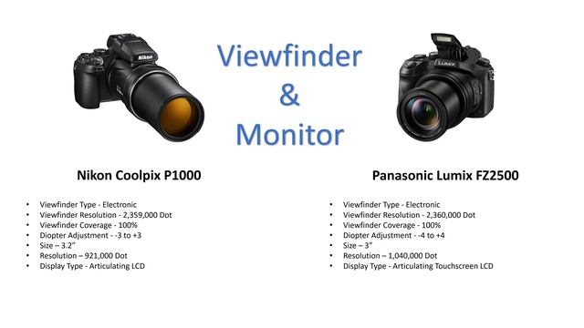 Nikon Coolpix P1000 vs Panasonic Lumix FZ2500 смотреть онлайн