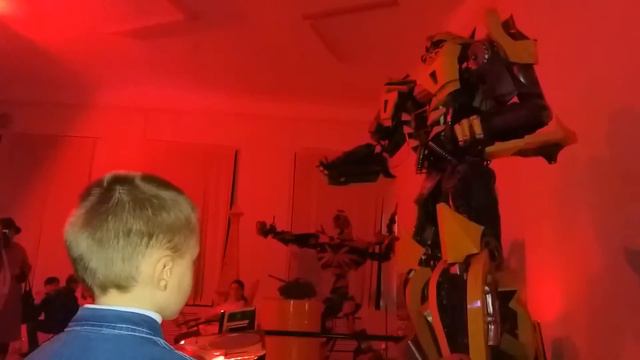 Роботы трансформеры Выставка роботов Transformers