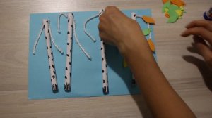 Осенние поделки для детей из бумаги своими руками. Объемная аппликация "Осенний лес". Paper crafts.