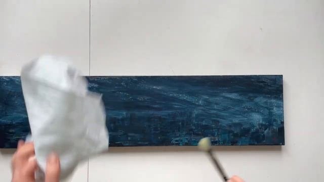 Как переписать картину маслом / новая работа поверх старой. Художник Анна Гуречкина
