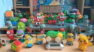 Lego Plants vs Zombies Растения против Зомби из лего