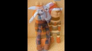 Зайцы из носков своими руками