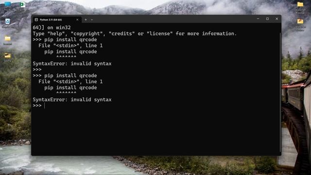Invalid syntax error pip install in python || Python pip install invalid syntax error || Solution