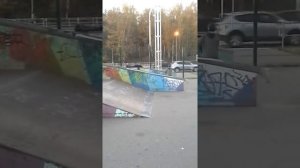Скейт-парк в городе 1-ый Московский Парк.