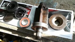 трамбовка доработка и замена подшипника