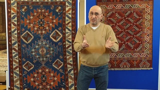 Antique Turkmen Kazakh Carpets - Tribal Handmade Rugs 4 Home Décor смотреть онлайн
