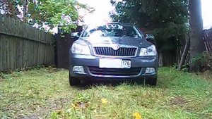Отключение ДХО,при постановке на ручник Skoda Octavia A5 FL