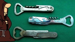 Цельнометаллические мультитулы сомелье СССР в коллекции складных ножей СССР / USSR knife collection