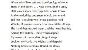 Ozymandias by Percy Bysshe Shelley (AQA GCSE Poem)