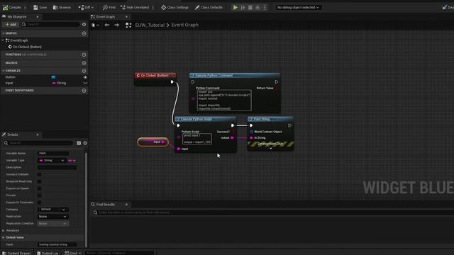Python Input & Output Variables In Blueprints Utilities - Unreal Engine 5 Tutorial