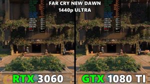 RTX 3060 VS GTX 1080 TI IN 1440p - TEST IN 12 GAMES