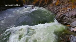 ЛОДКА ФРЕГАТ 480 FM LIGHT JET штурмует пороги на Малом Енисее