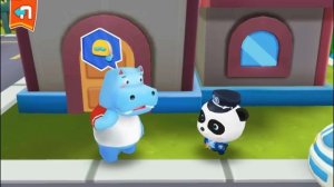 Малыш ПАНДА Полицейский Ищем Помогаем Ловим Регулируем Любимая игра Развивающее видео