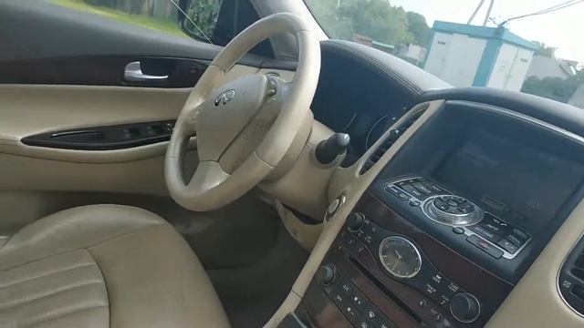 Салон Инфинити Ex35. Слоновая кость. смотреть онлайн