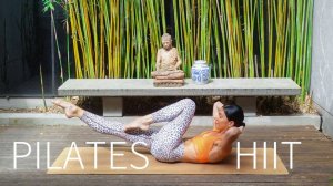 Move with Nicole - FULL BODY PILATES HIIT WORKOUT _ Low Impact (Warm Up & Cool Down Included)