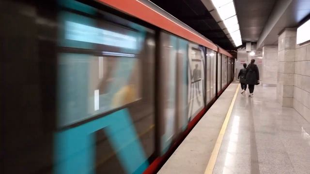 Пересадка с Сокольнической линии на БКЛ(Сокольники - Сокольники)