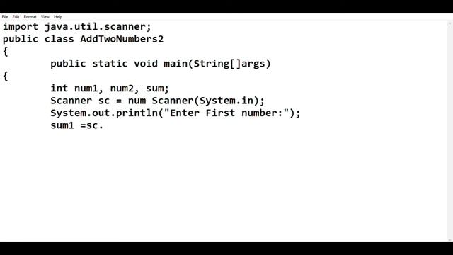 Add Two Numbers From a User | Java Tutorial смотреть онлайн