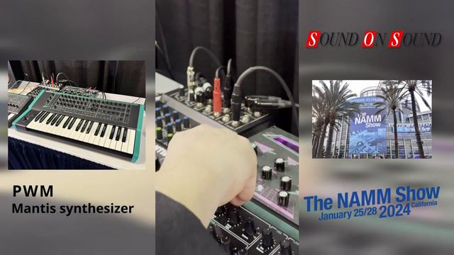 NAMM 2024: PWM Mantis synthesizer смотреть онлайн