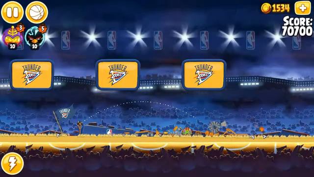 Angry Birds Seasons, Ham Dunk, 2-6, 90000 смотреть онлайн