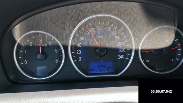 Hyundai ix55 3.0 CRDi 0-210 km/h смотреть онлайн