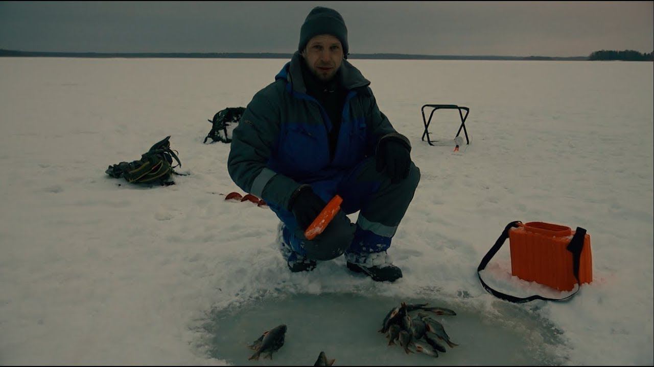 Как ловить щуку и окуня зимой. Карельский перешеек. смотреть онлайн