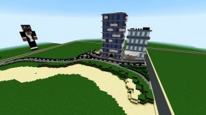 MINECRAFT CITY TIMELASPE! MINESHARP CREATIVE