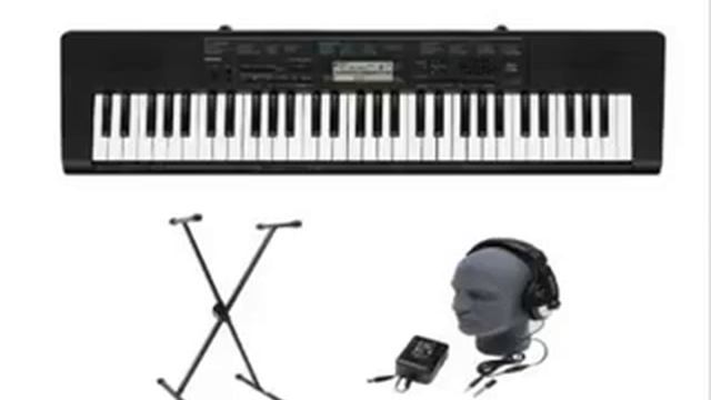 Casio CTK-2300 61-Key Premium Portable Keyboard Package with смотреть онлайн