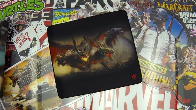 Обзор игрового коврика Defender Cerberus смотреть онлайн