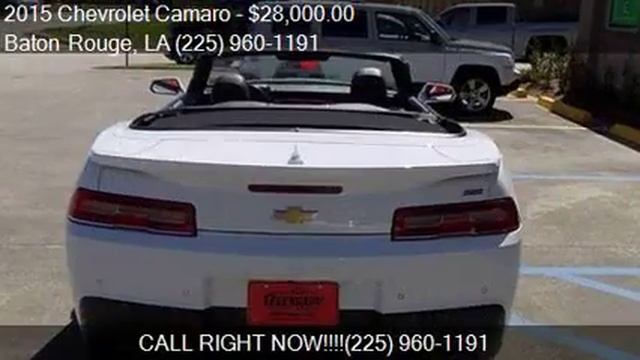 2015 Chevrolet Camaro SS 2dr Convertible w/2SS for sale in B смотреть онлайн