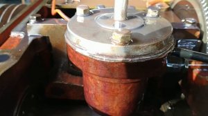 Появился масляный фонтан . Передняя бабка 1к62