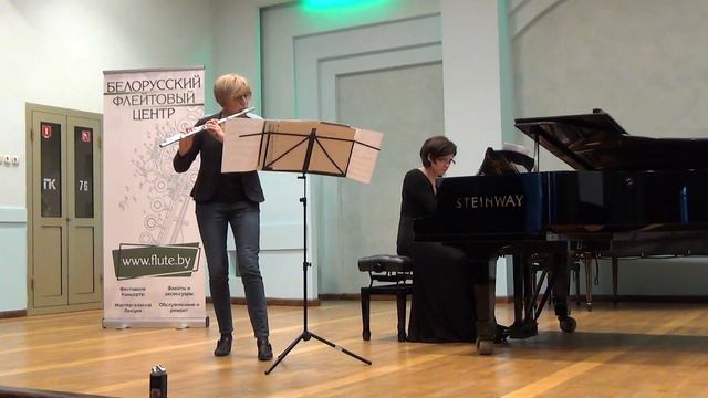 Hosokawa Lied Olga Ivusheikova flute, Anna Grishina piano смотреть онлайн