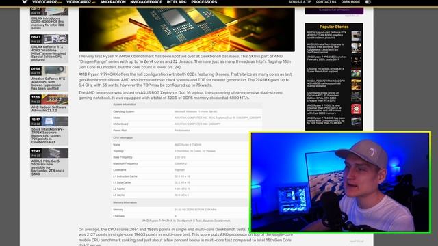 NEW AMD CPU - Specs & Benchmarks!!