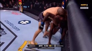 Хамзат Чимаев VS Кевин Холланд победил в первом раунде ! УДУШАЮЩИЙ