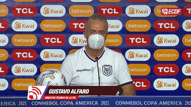 Rueda de prensa - Robert Arboleda, defensa de La Tri y Gustavo Alfaro, DT de La Tri