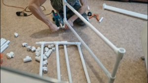 Мастерская Ёлыча:) полка под обувь из полипропилена