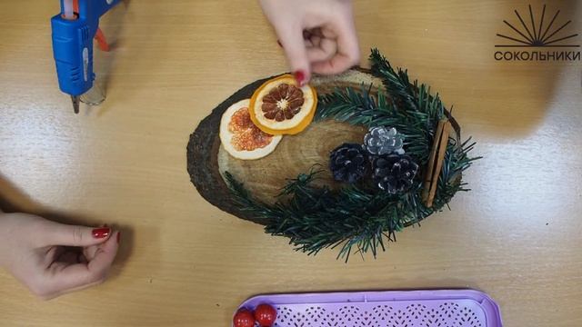 Мастер-класс по изготовлению новогоднего подсвечника