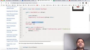 Lecture 24 - Page Object Models in Appium | Pagefactory in Appium
