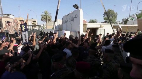 Предел терпения: не прекращаются протесты у посольства Швеции в Ираке