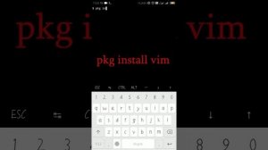 Install Linux and vim editor in Android [Tuitorial] || Termux