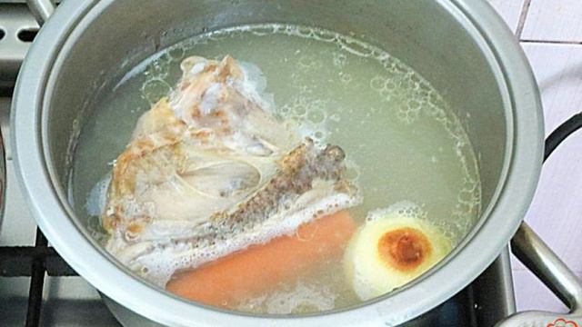 Заливное из курицы.